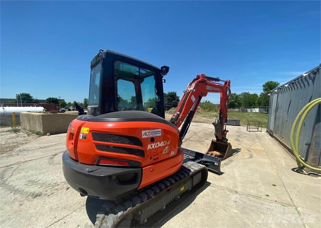 Kubota KX040-4 Mini kotrók < 7t