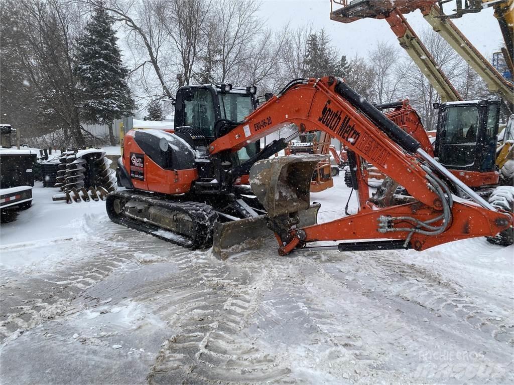 Kubota KX080 Lánctalpas kotrók