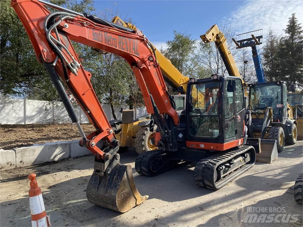 Kubota KX080 Lánctalpas kotrók