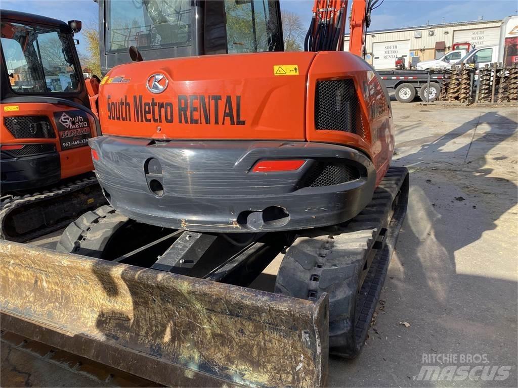 Kubota KX080 Lánctalpas kotrók