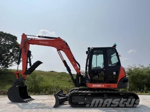 Kubota KX080-4A Lánctalpas kotrók