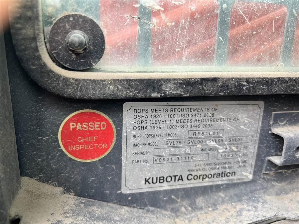 Kubota SVL75-2 Kompaktrakodók