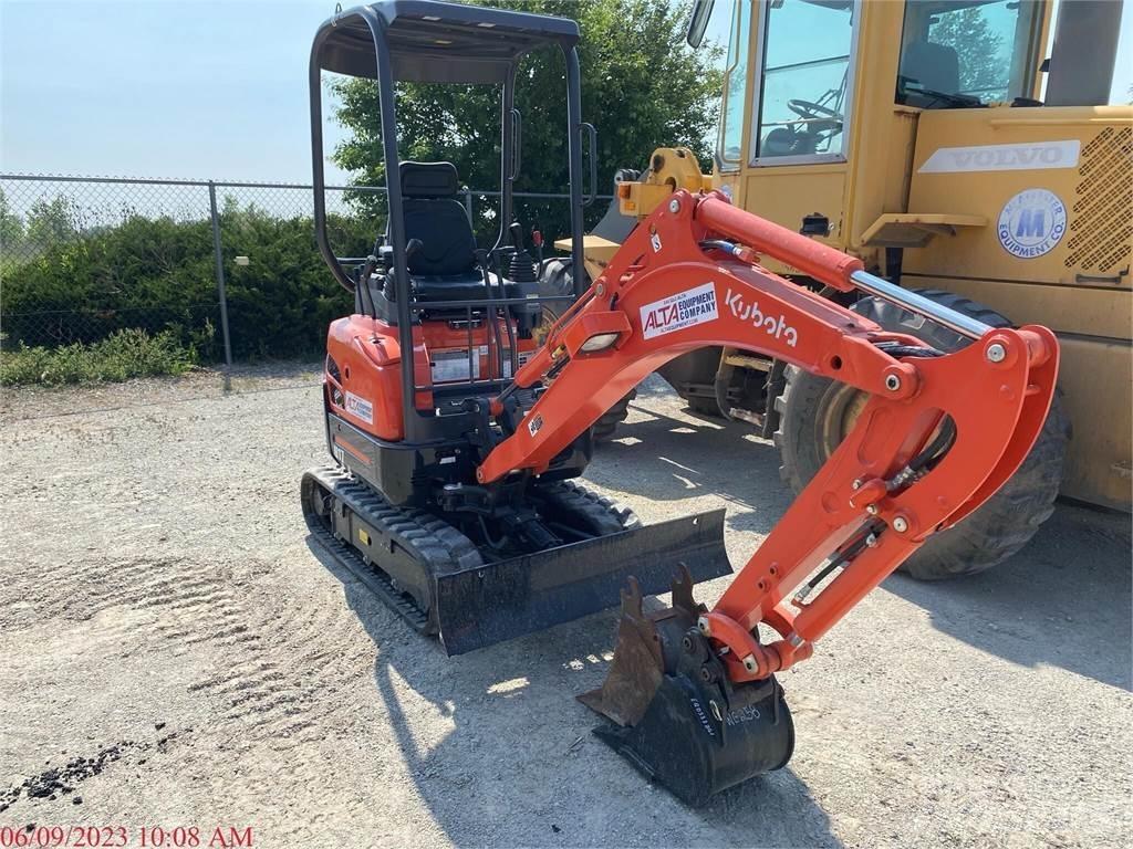 Kubota U17 Mini kotrók < 7t