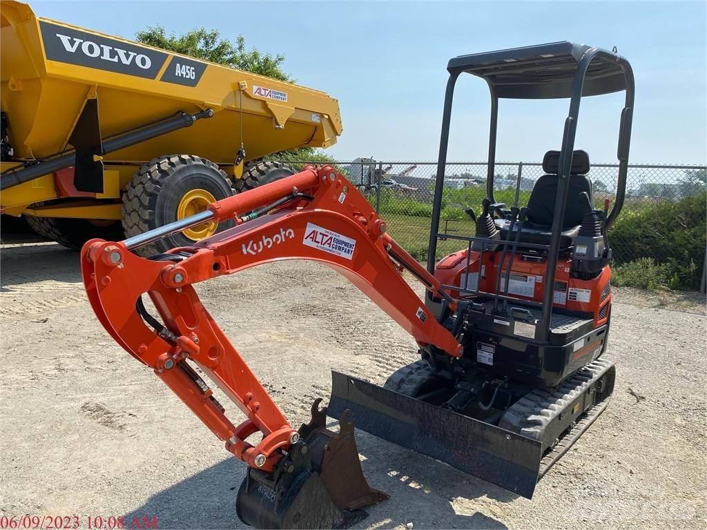 Kubota U17 Mini kotrók < 7t