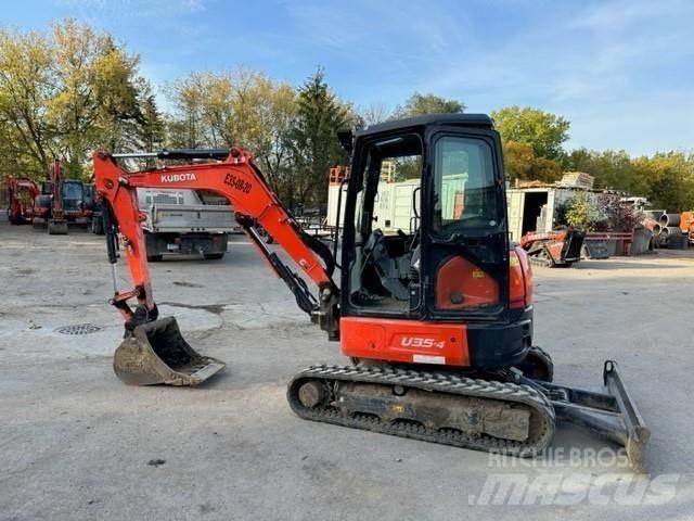 Kubota U35 Mini kotrók < 7t