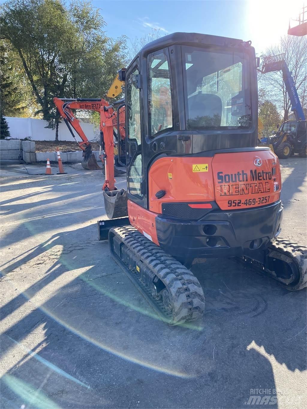 Kubota U35-4 Mini kotrók < 7t