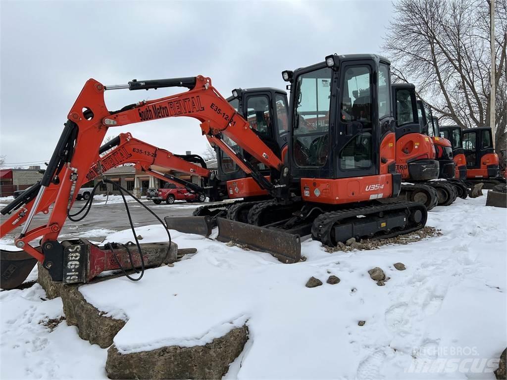 Kubota U35-4 Mini kotrók < 7t