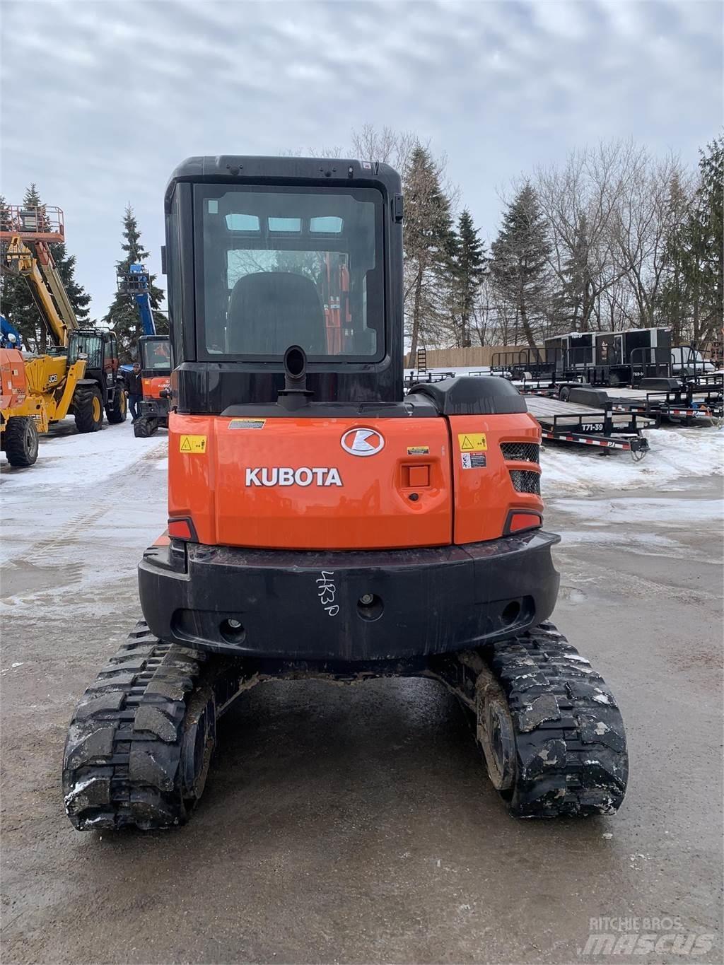 Kubota U55-4 Mini kotrók < 7t