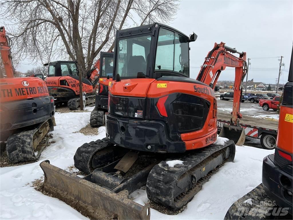 Kubota U55-5 Mini kotrók < 7t