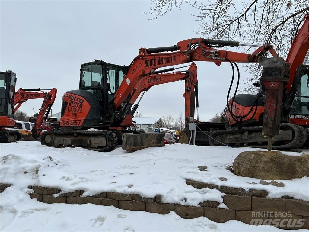 Kubota U55-5 Mini kotrók < 7t
