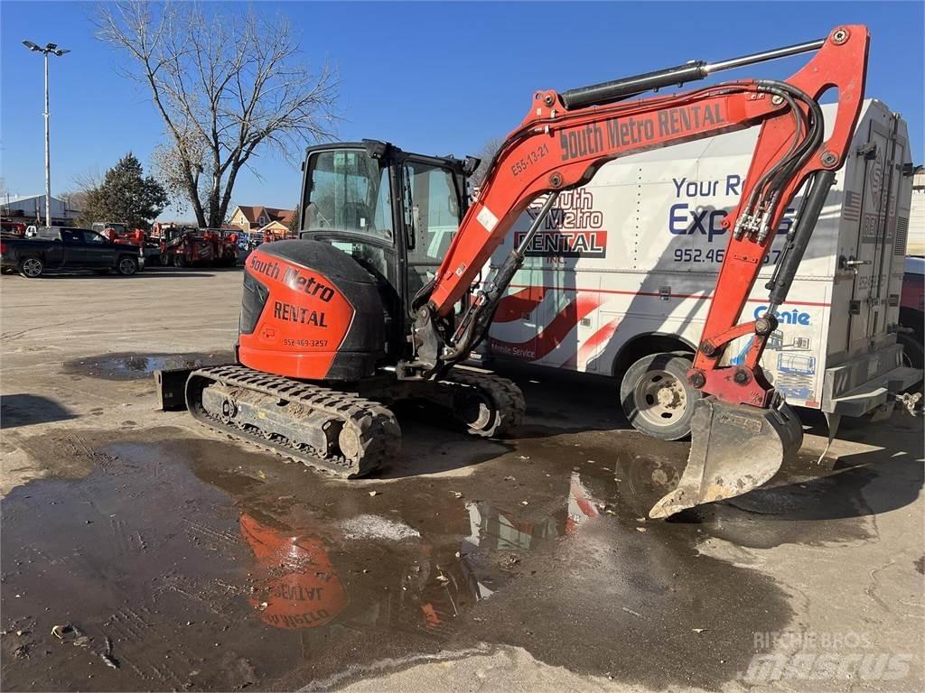 Kubota U55-5 Mini kotrók < 7t