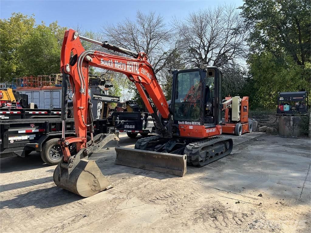 Kubota U55-5 Mini kotrók < 7t