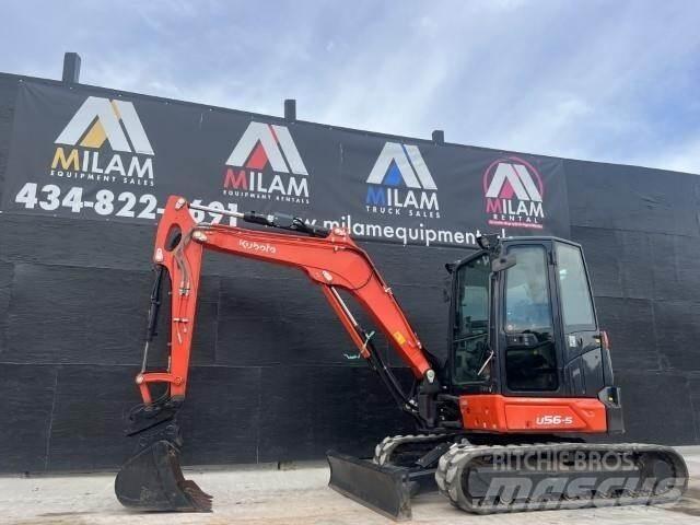 Kubota U56-5 Mini kotrók < 7t