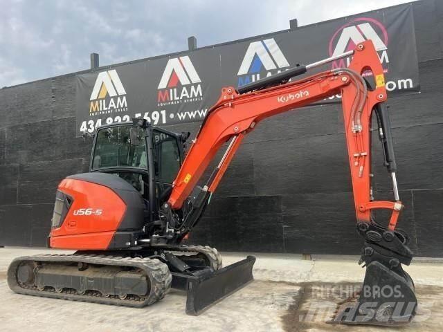 Kubota U56-5 Mini kotrók < 7t