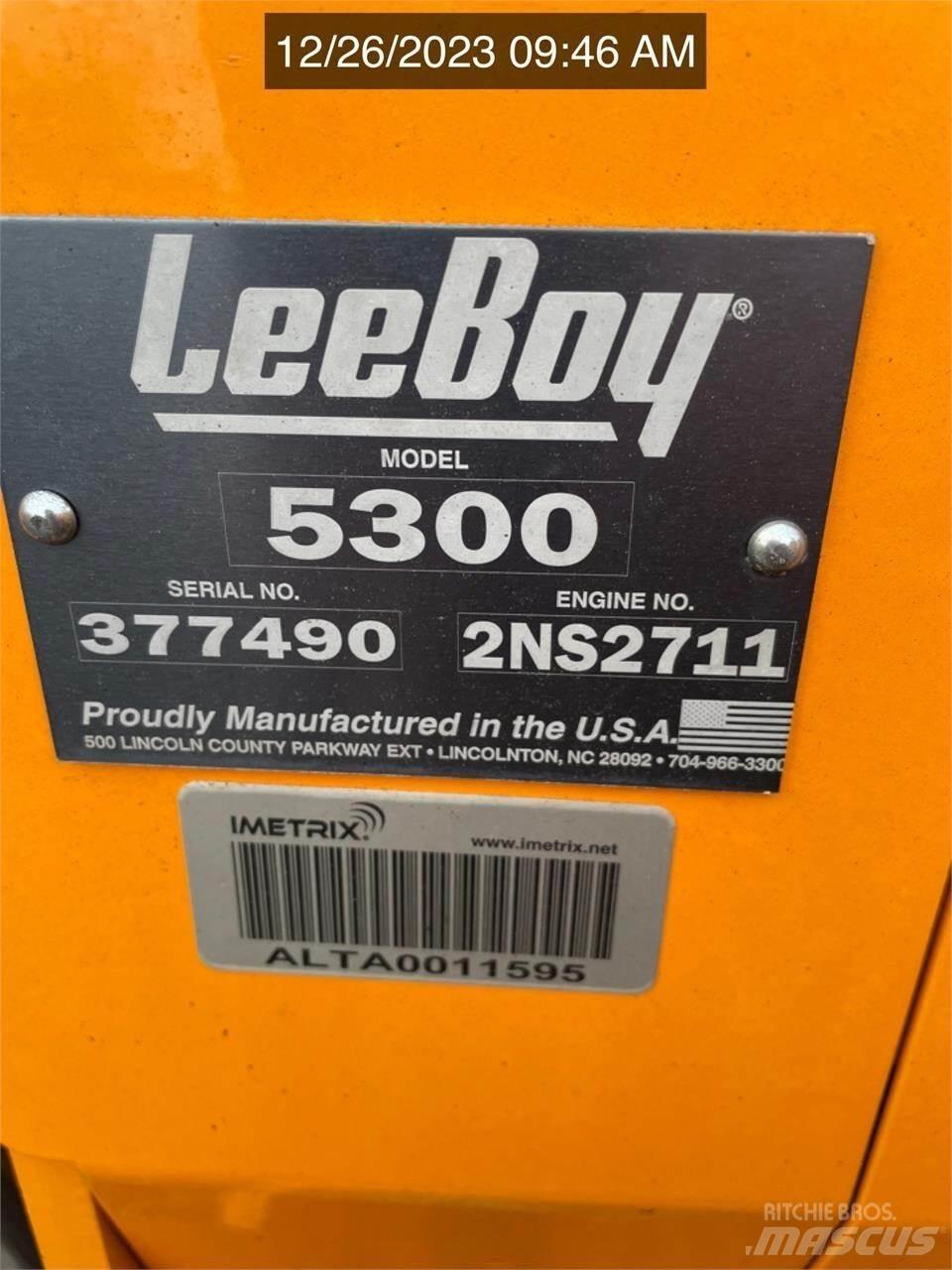 LeeBoy 5300 Aszfalt terítõ gépek