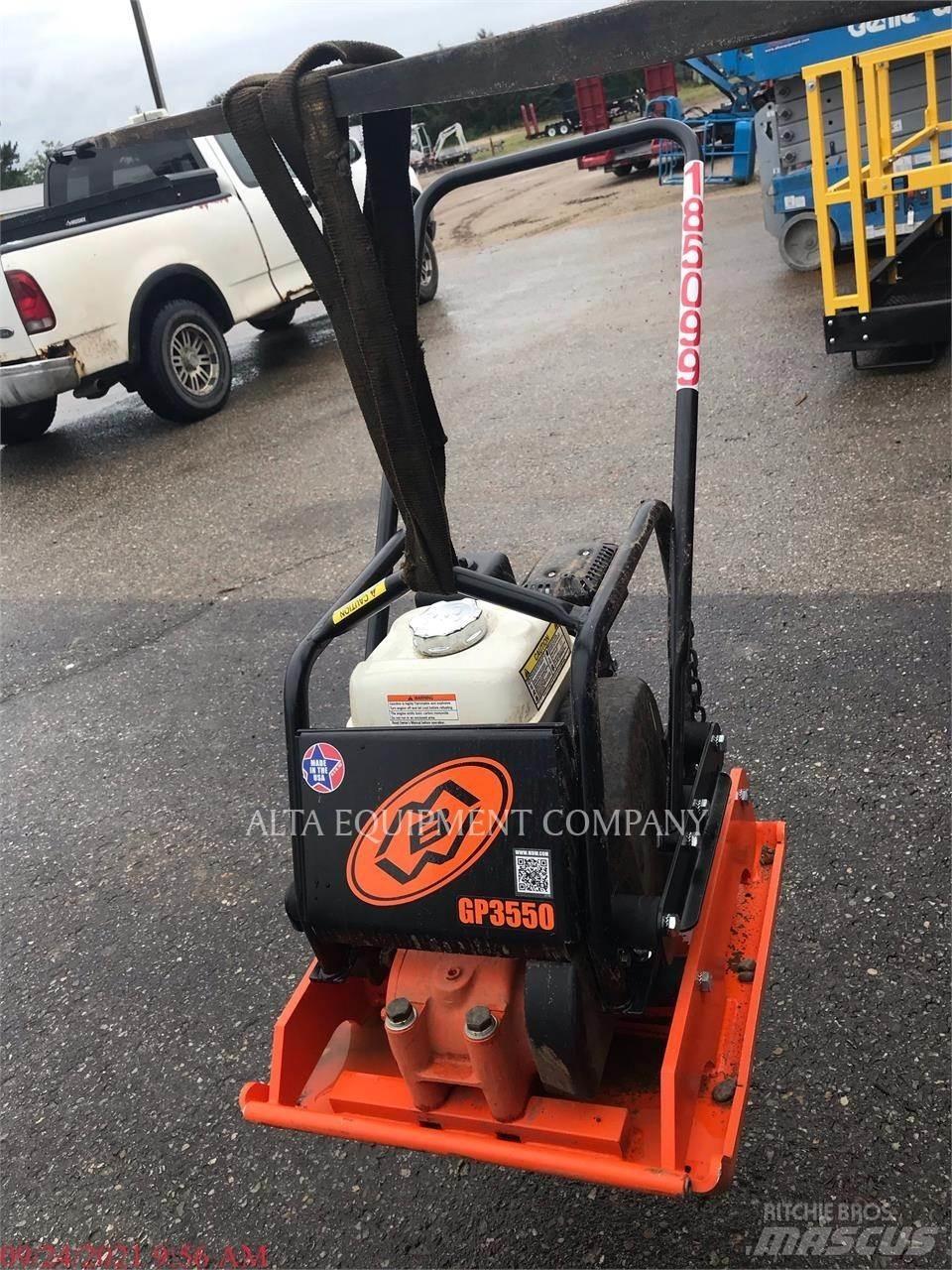 MBW GP3550 Vontatott vibrátoros hengerek