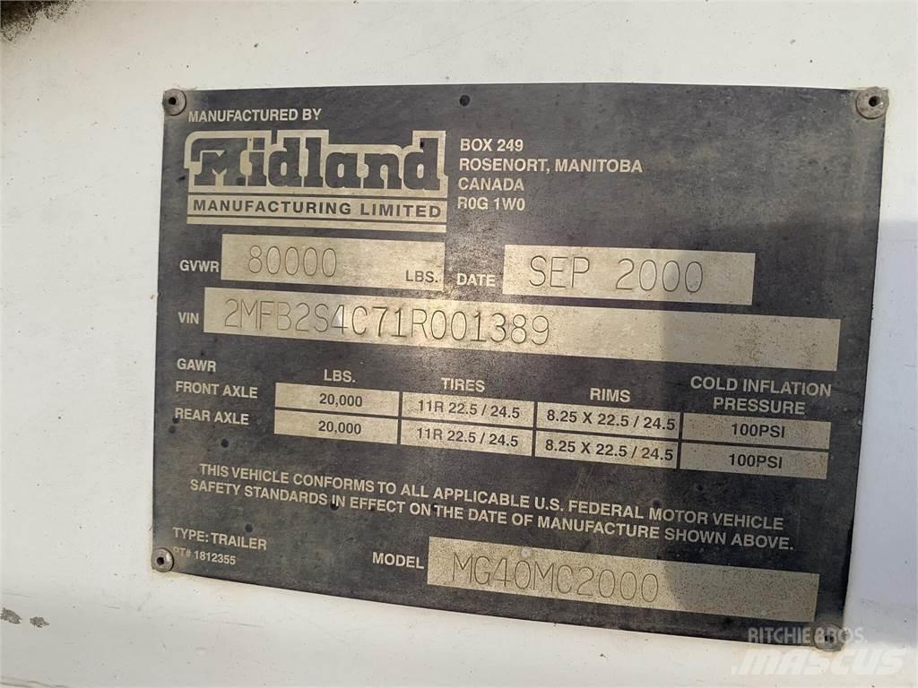 Midland  Billenő pótkocsik