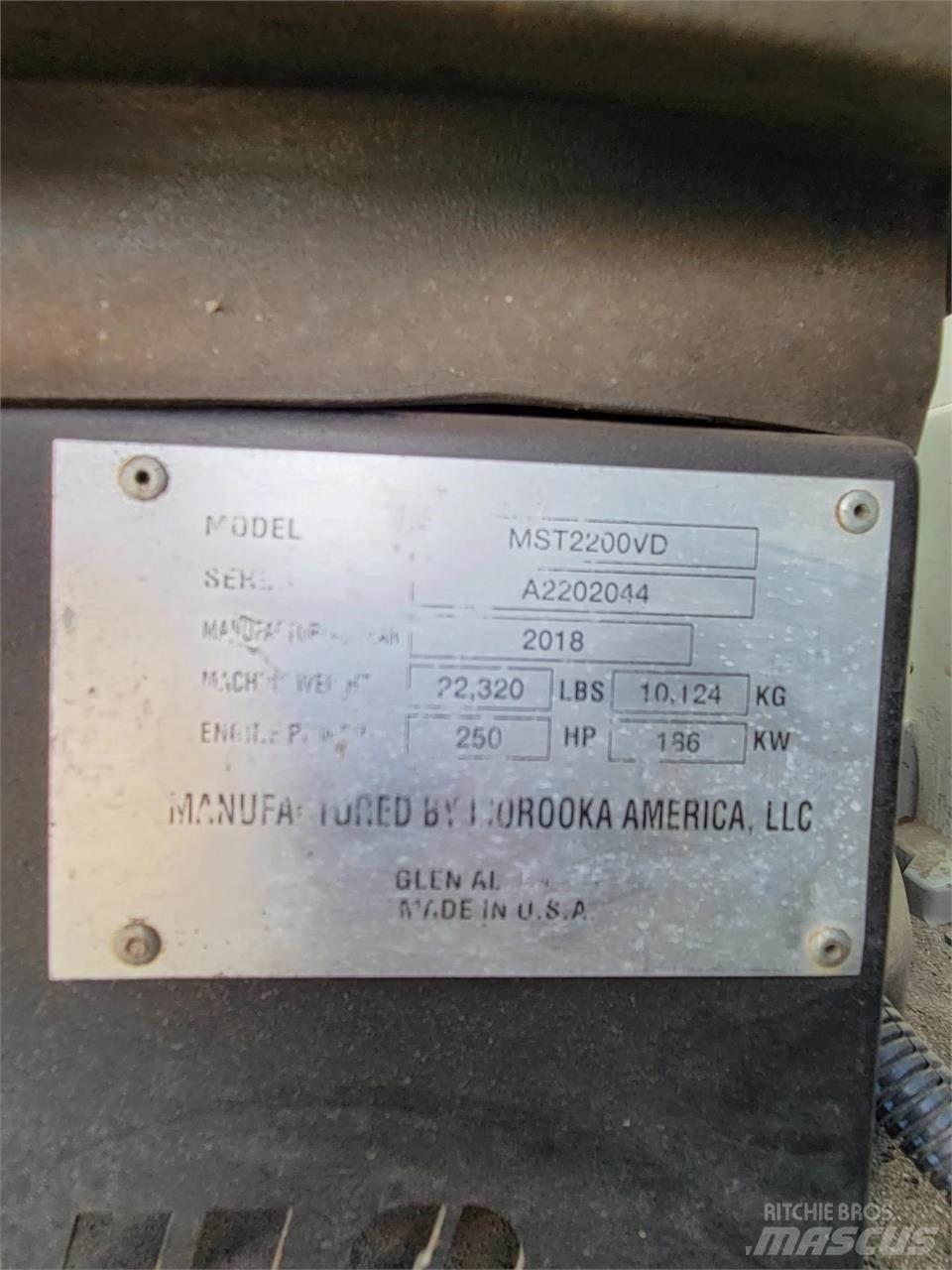 Morooka MST2200VD Lánctalpas dömperek