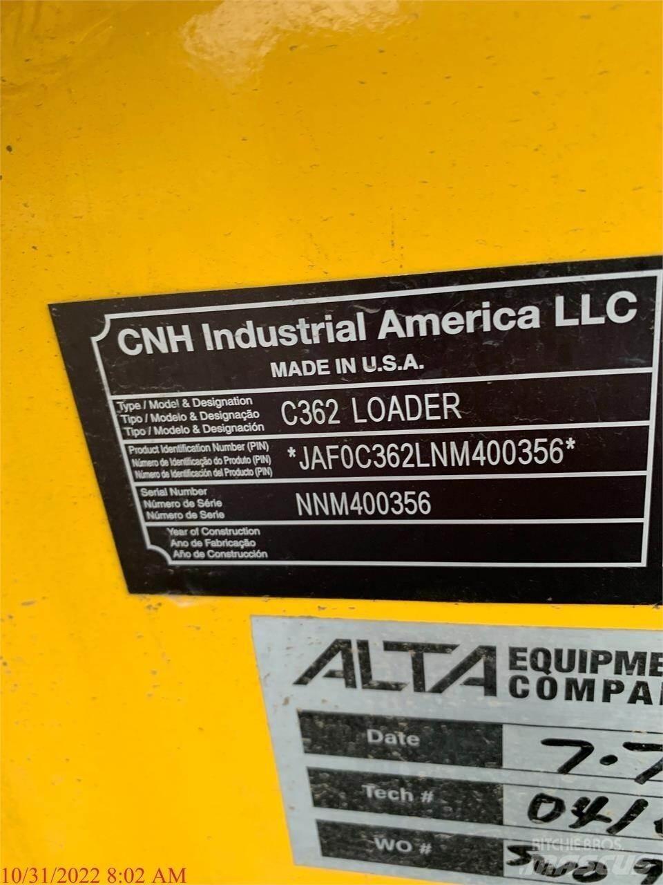 New Holland C362 Kompaktrakodók