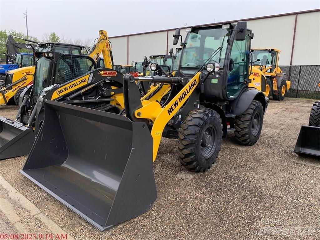 New Holland W80C Gumikerekes homlokrakodók
