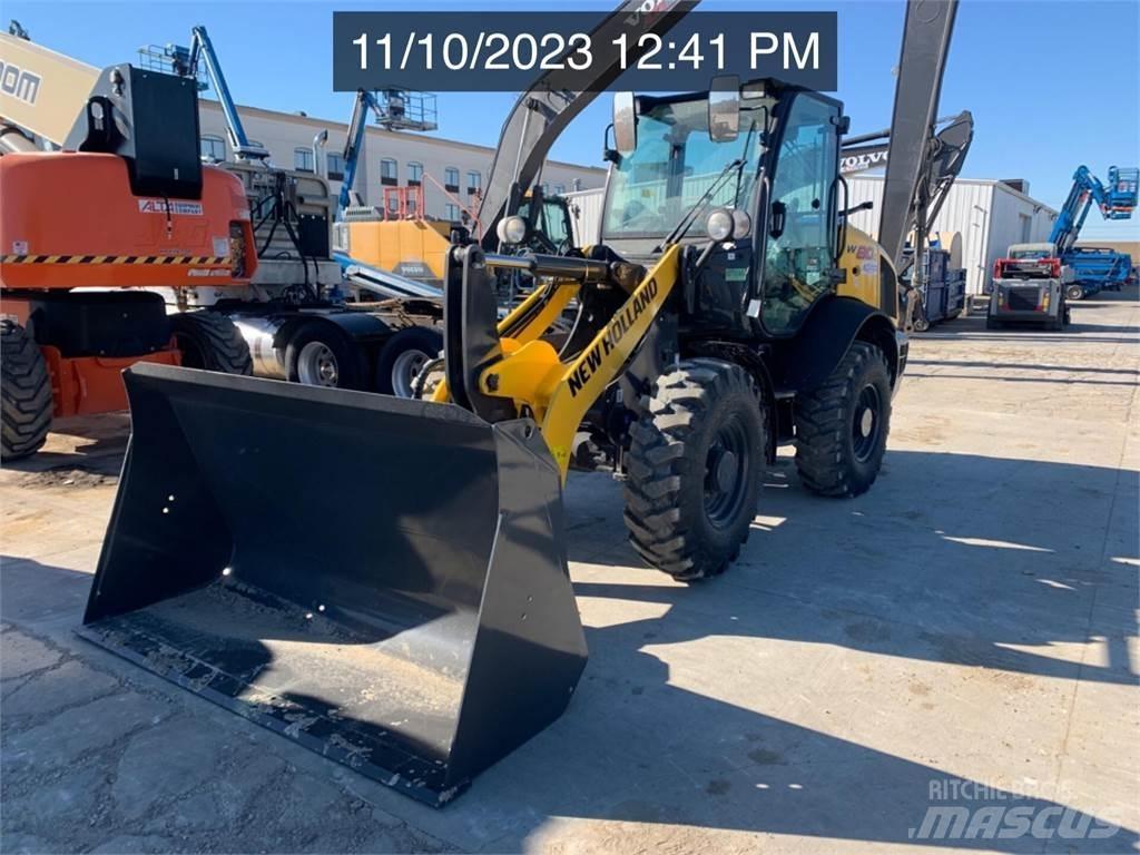 New Holland W80C Gumikerekes homlokrakodók