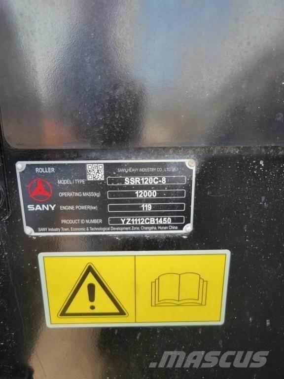 Sany SSR120C-8 Ikerdobos hengerek