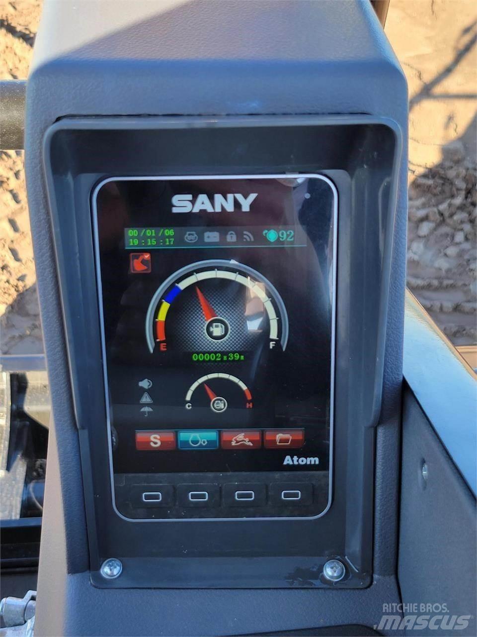 Sany SY35U Mini kotrók < 7t