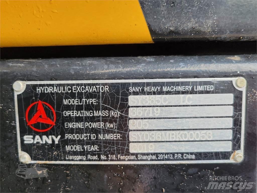 Sany SY365C Lánctalpas kotrók