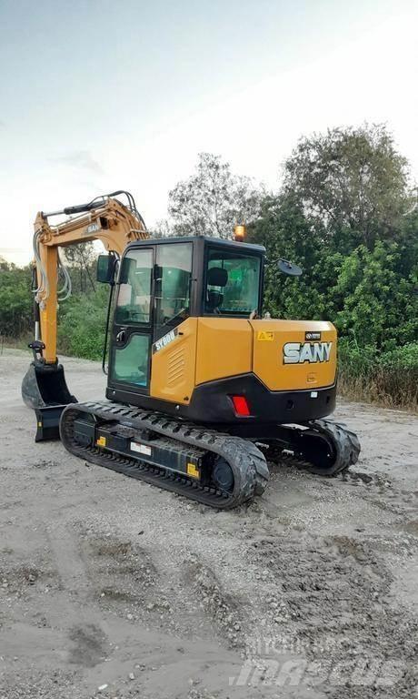Sany SY80U Lánctalpas kotrók