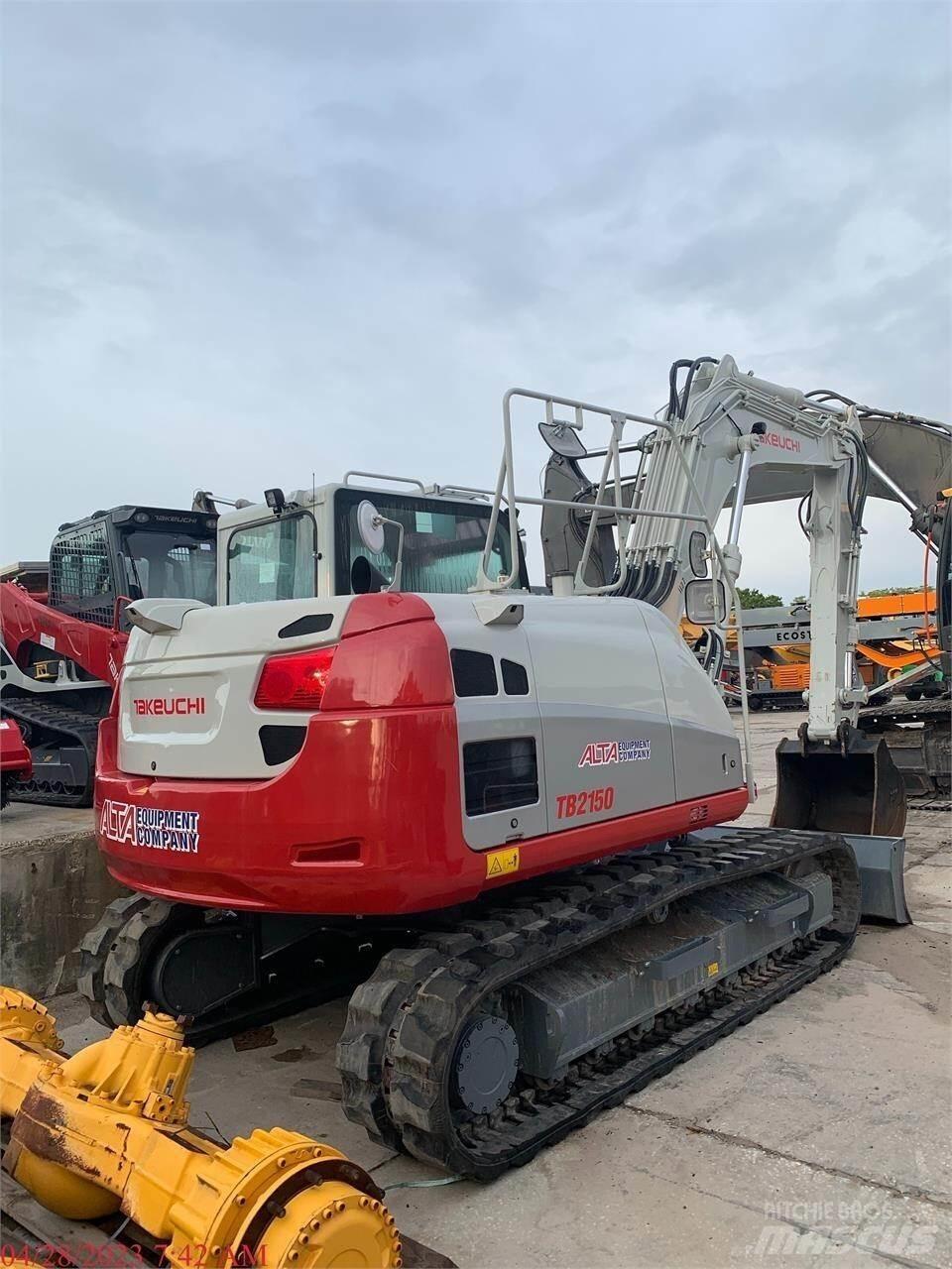 Takeuchi TB2150 Lánctalpas kotrók