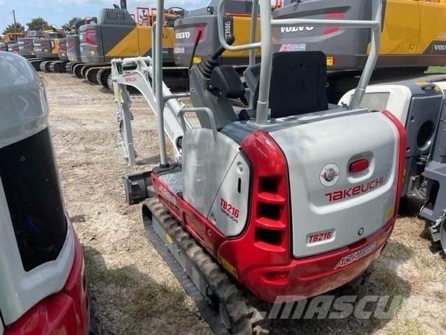 Takeuchi TB216 Mini kotrók < 7t