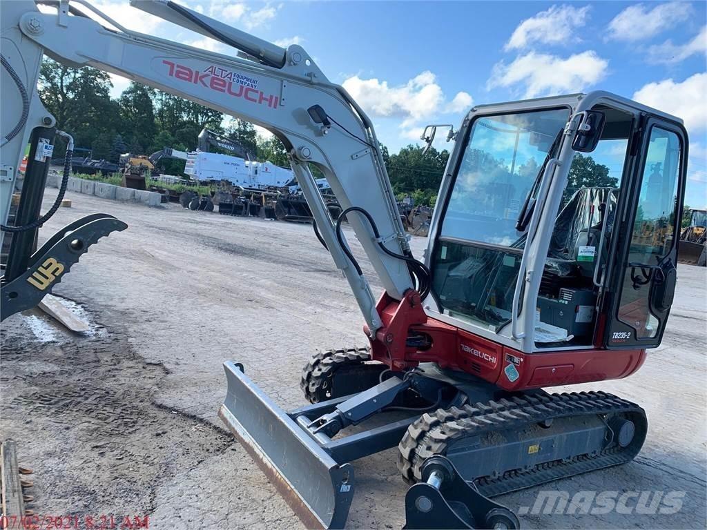 Takeuchi TB235-2 Mini kotrók < 7t
