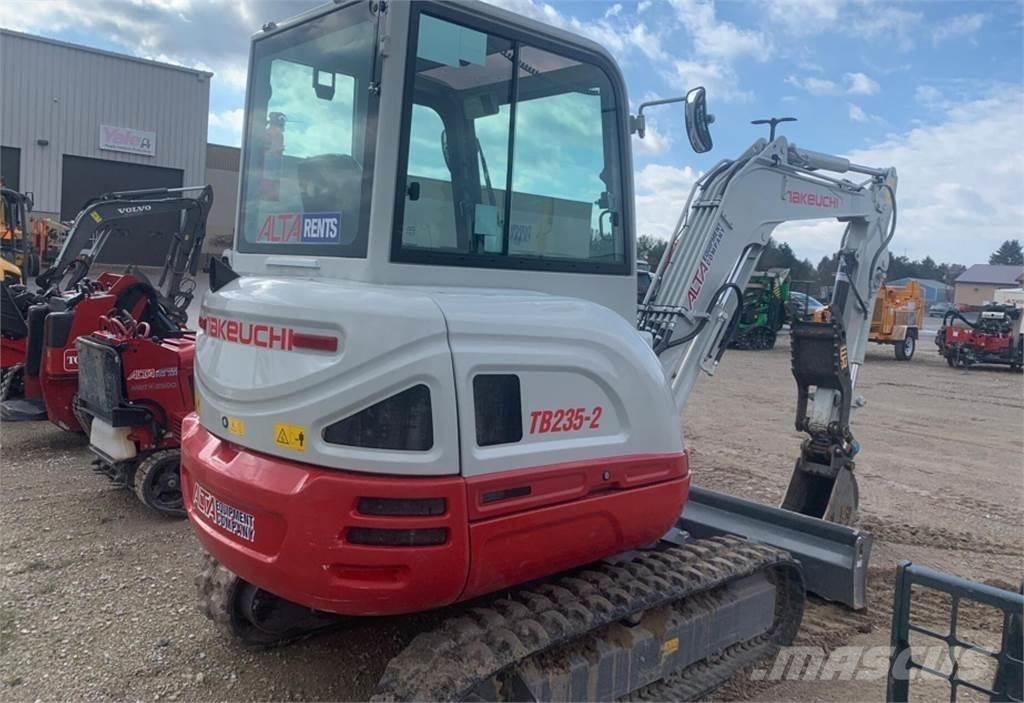 Takeuchi TB235-2 Mini kotrók < 7t