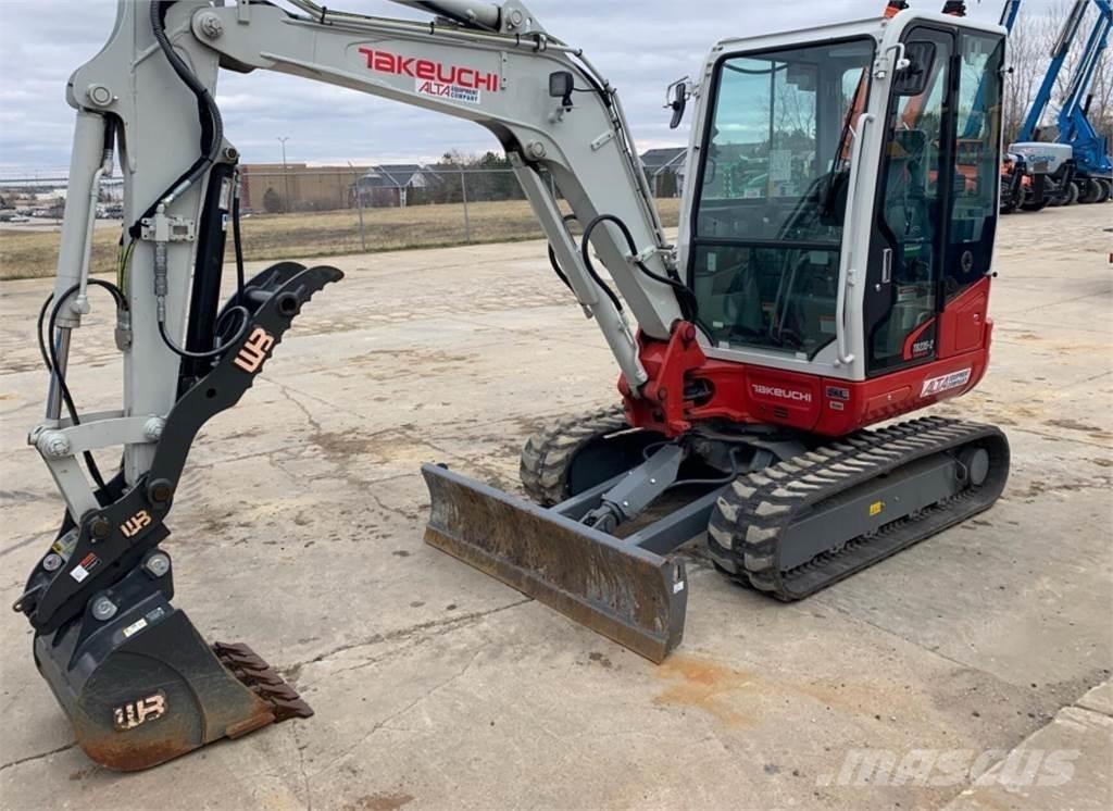 Takeuchi TB235-2 Mini kotrók < 7t