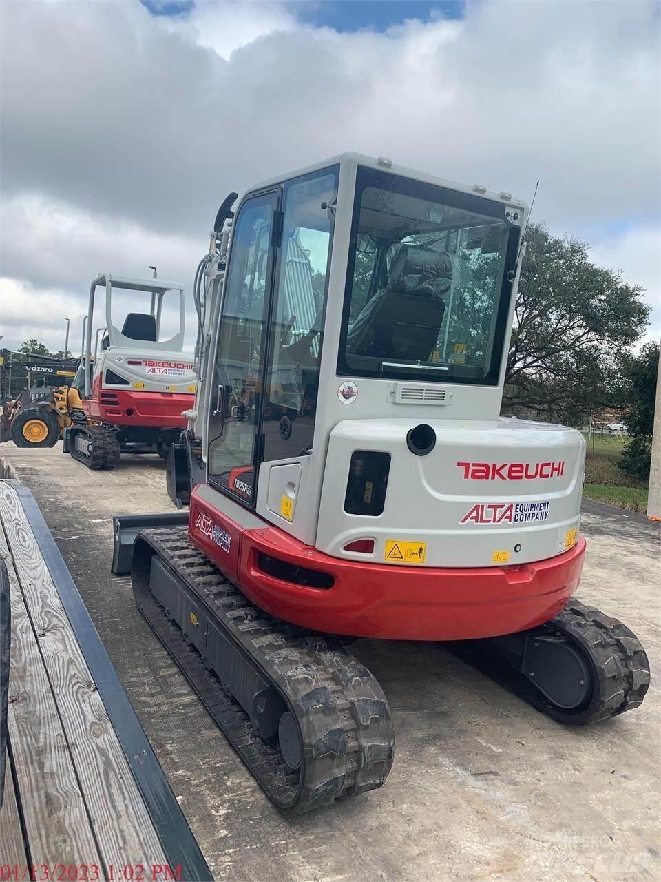 Takeuchi TB257FR Lánctalpas kotrók