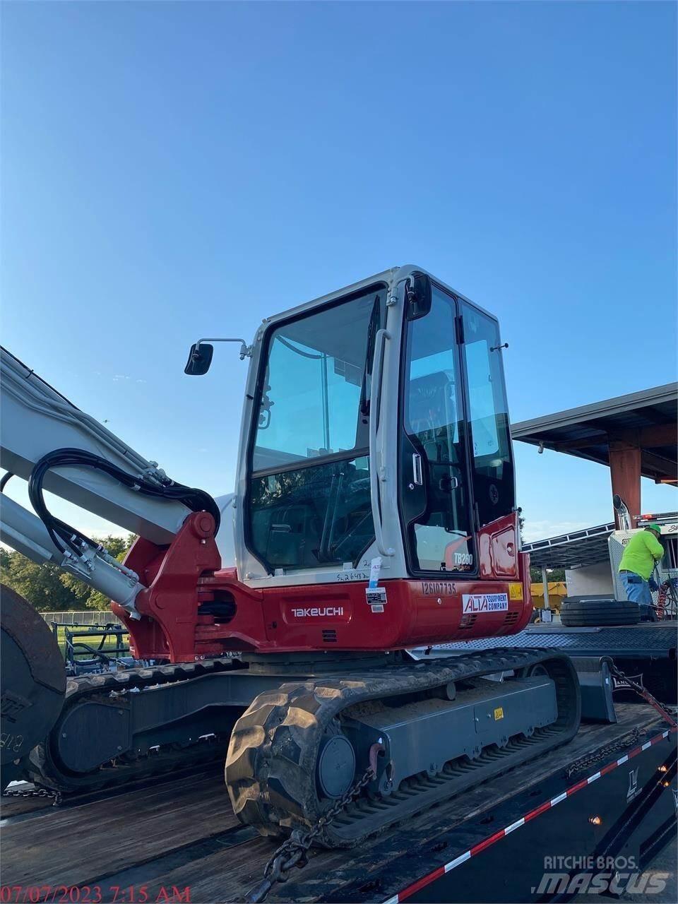 Takeuchi TB260 Lánctalpas kotrók