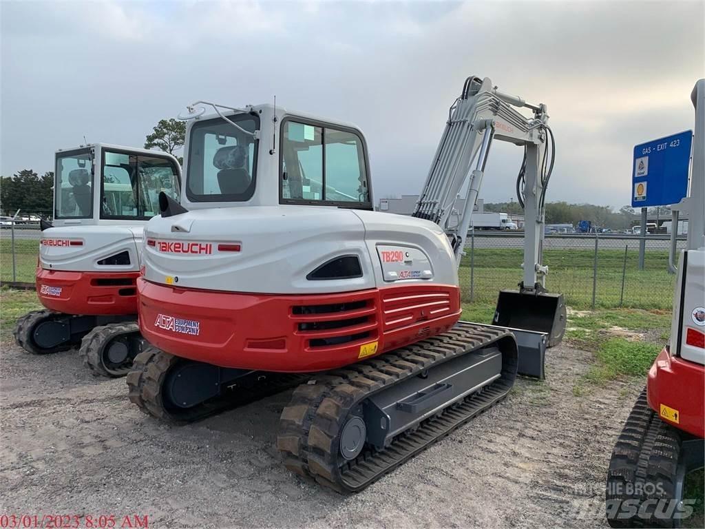 Takeuchi TB290 Lánctalpas kotrók