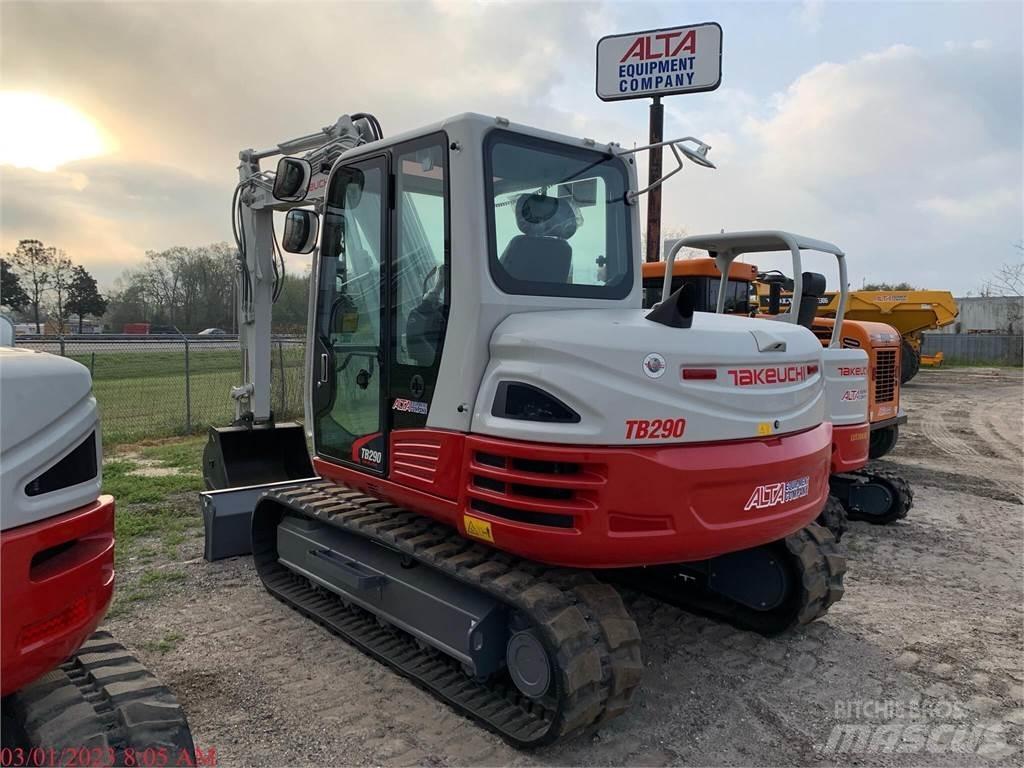 Takeuchi TB290 Lánctalpas kotrók