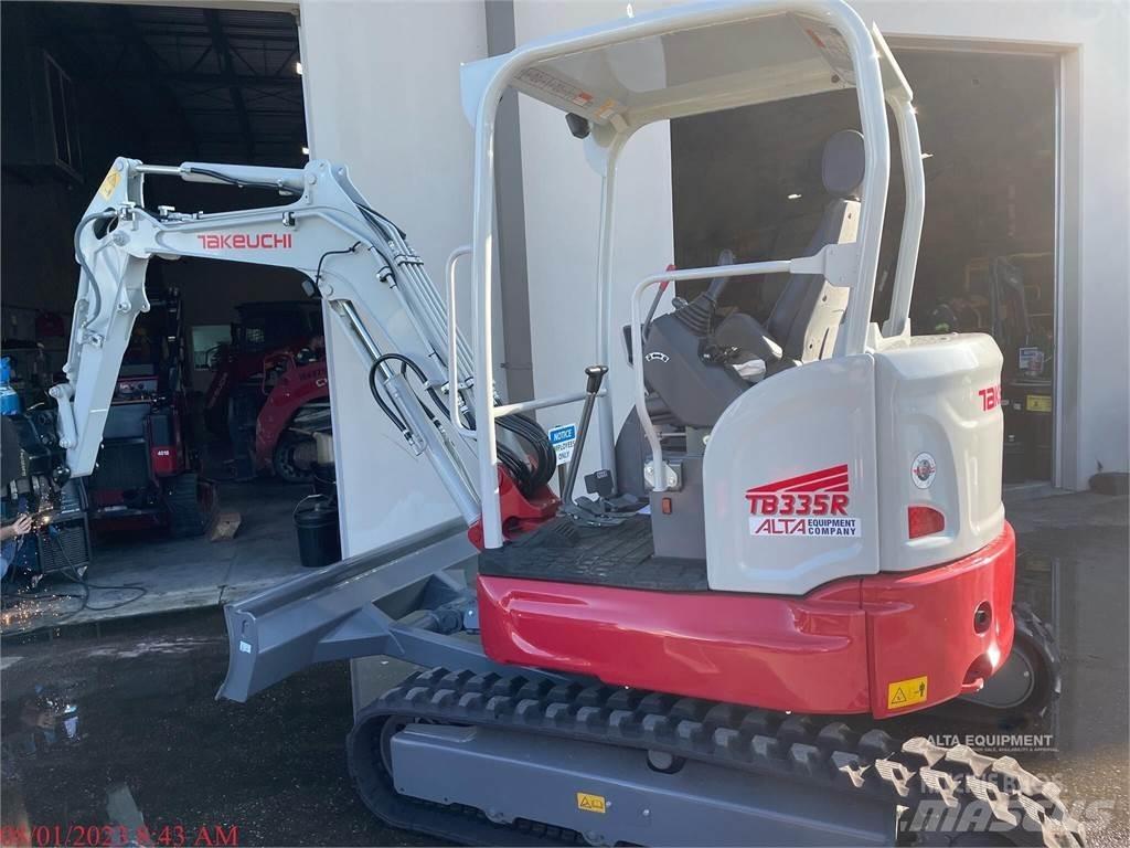 Takeuchi TB335R Mini kotrók < 7t