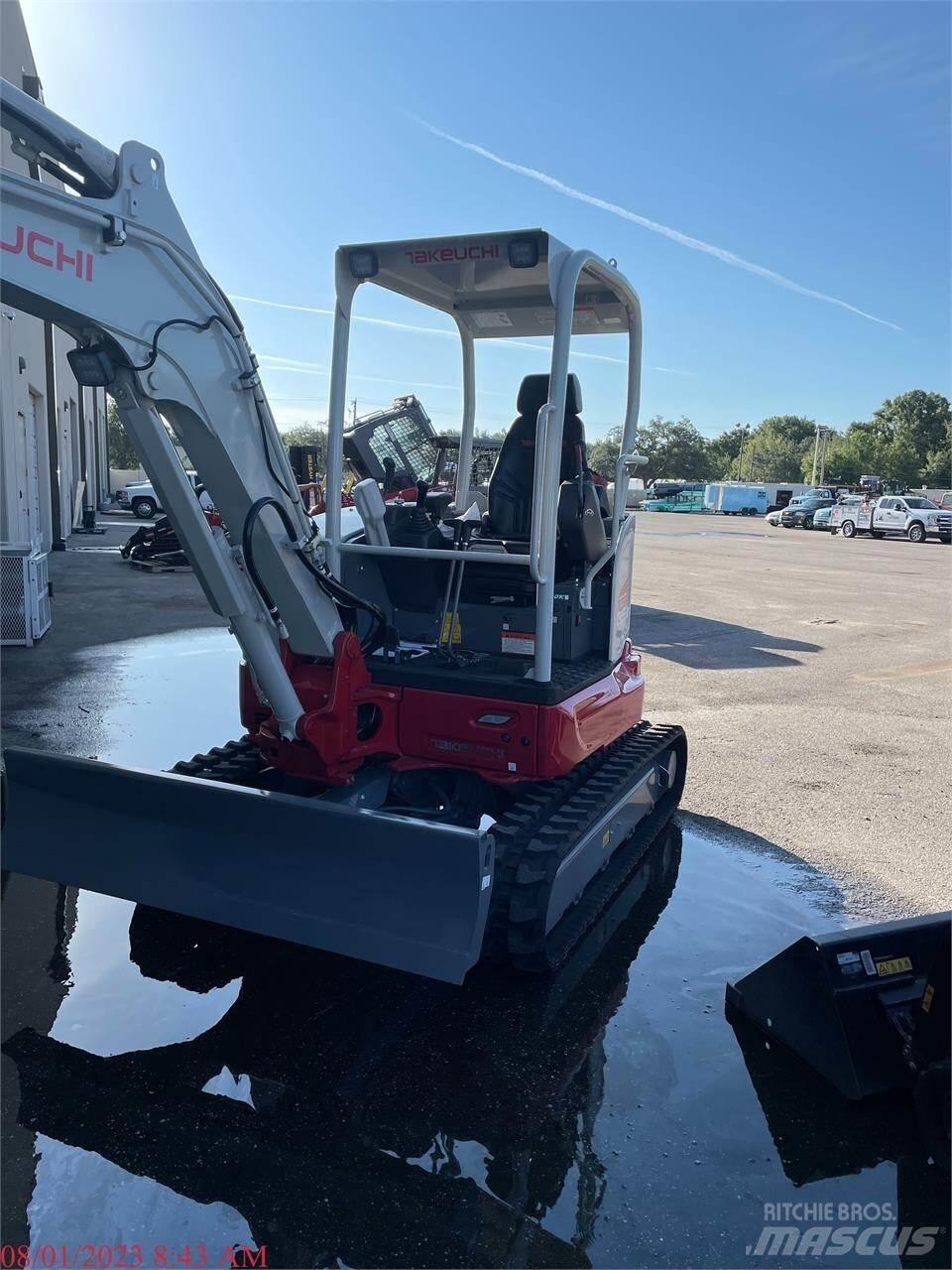 Takeuchi TB335R Mini kotrók < 7t