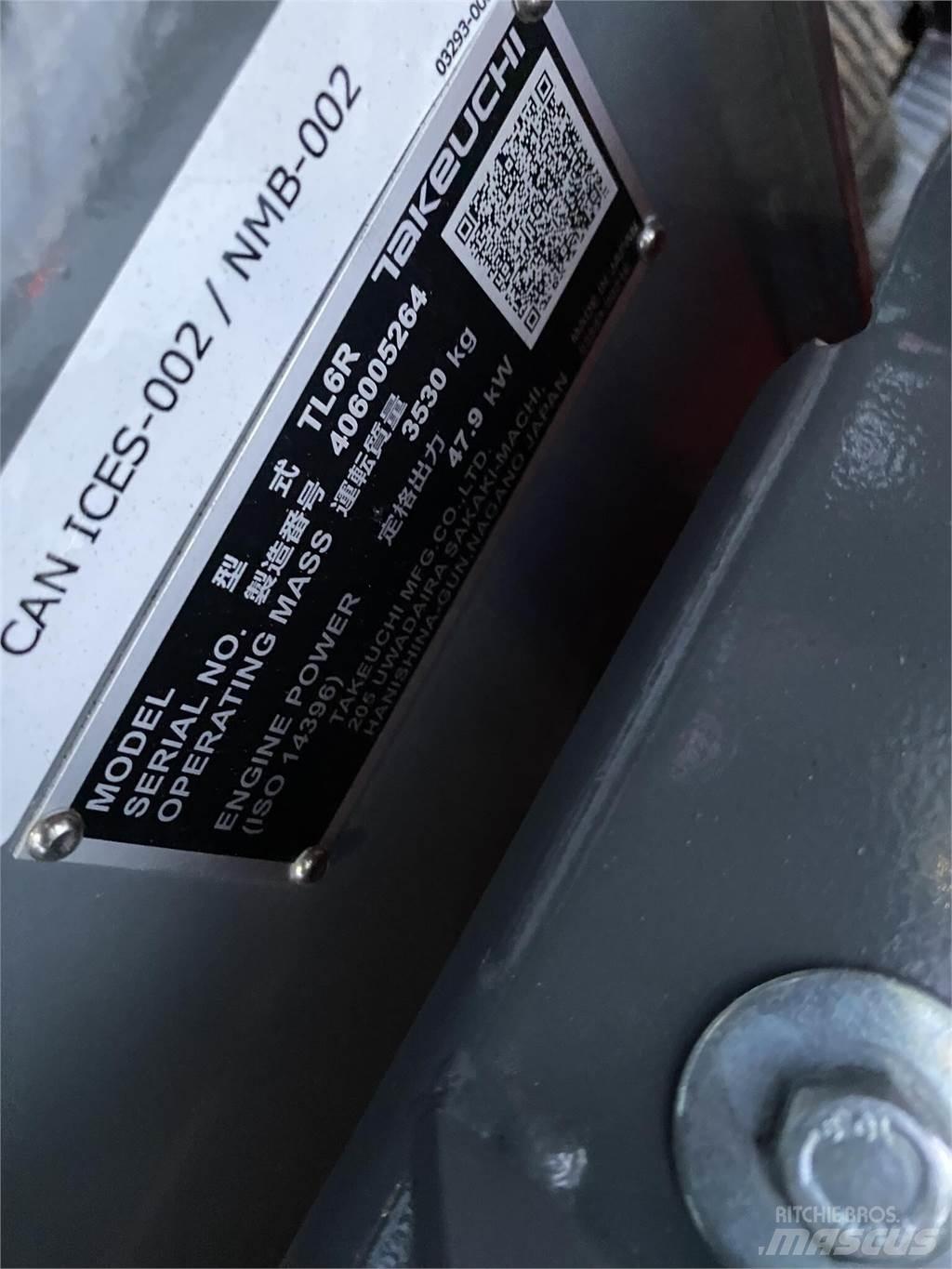 Takeuchi TL6R Kompaktrakodók