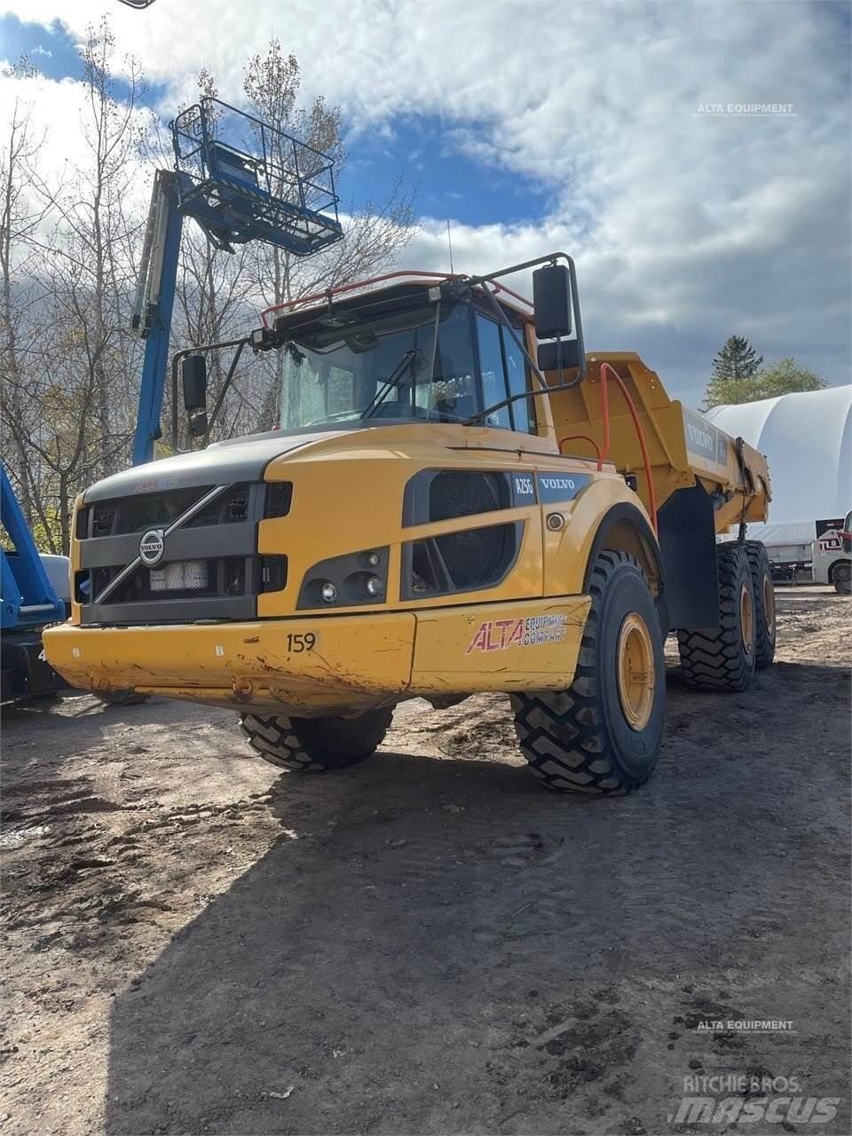 Volvo A25G Csuklósdömperek