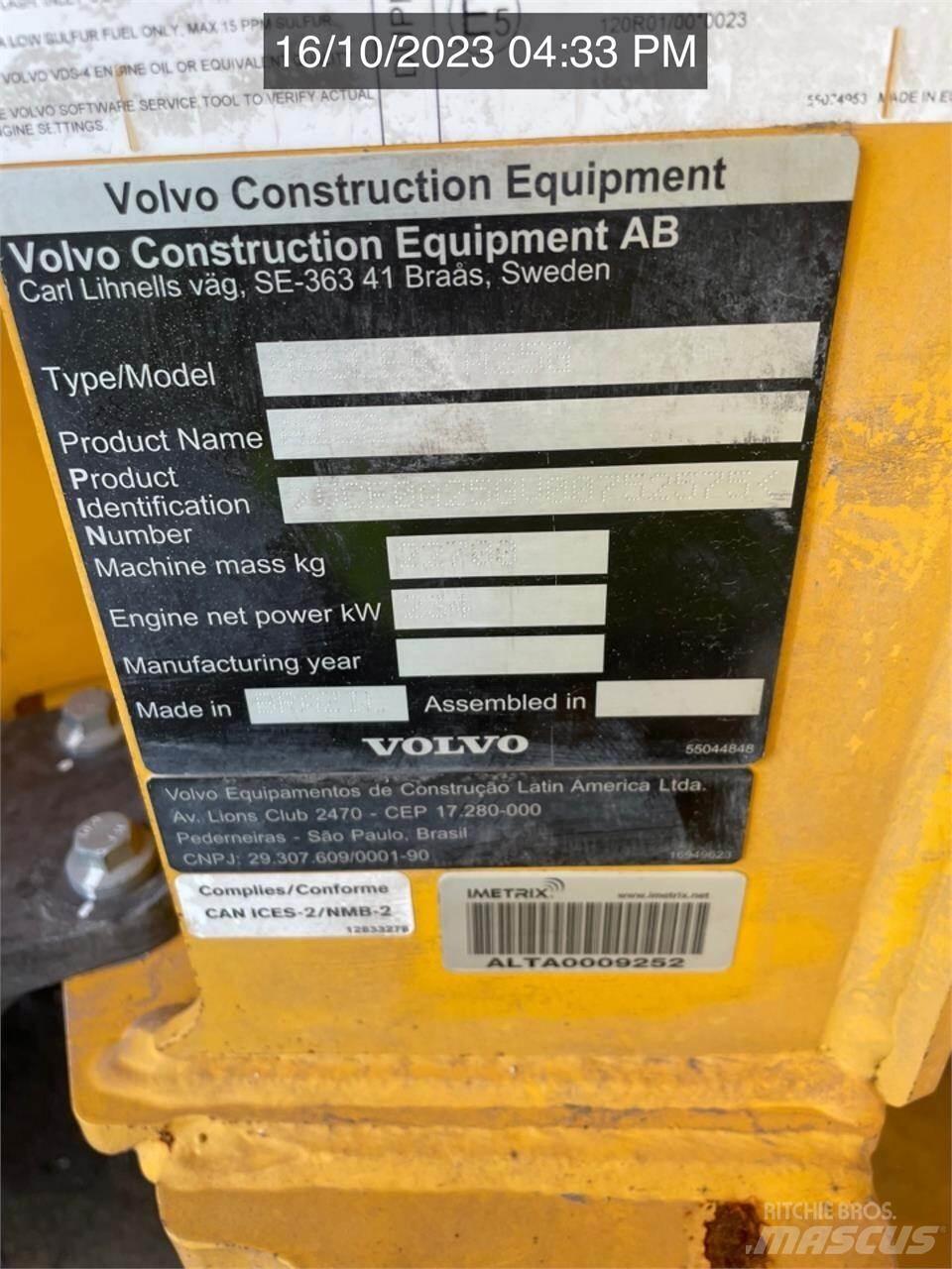 Volvo A25G Csuklósdömperek