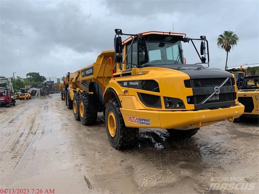 Volvo A25G Csuklósdömperek