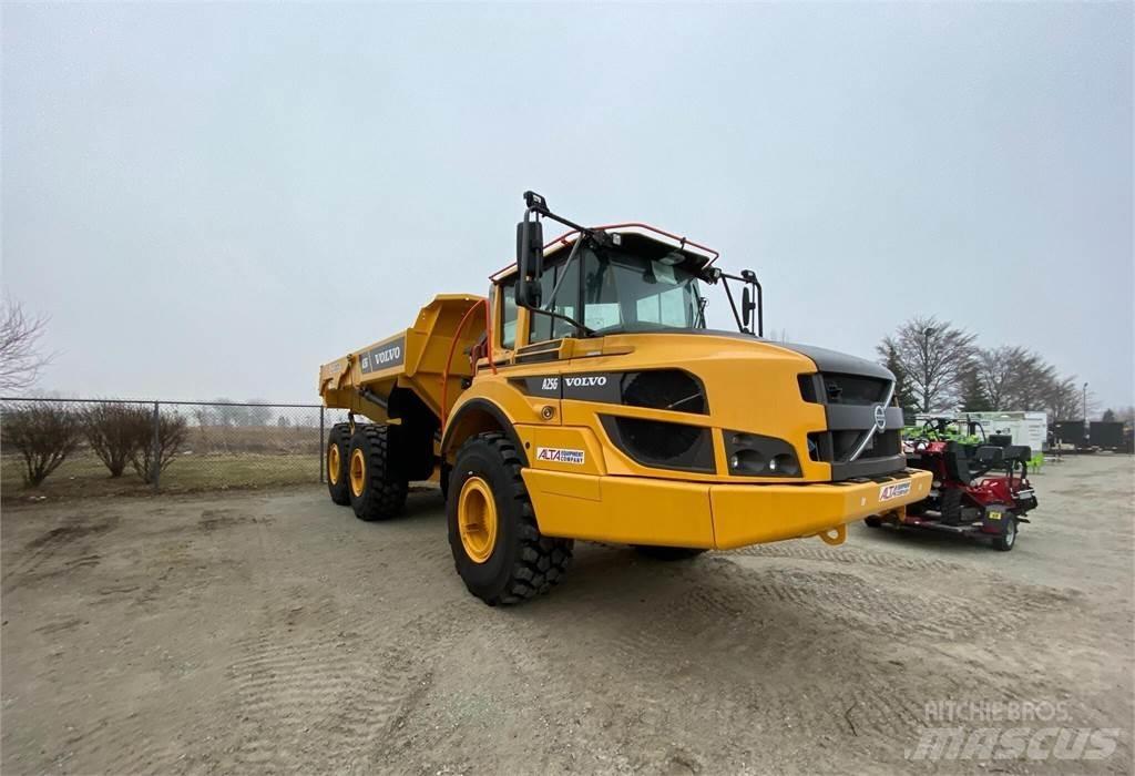 Volvo A25G Csuklósdömperek