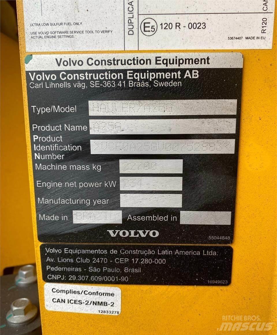Volvo A25G Csuklósdömperek