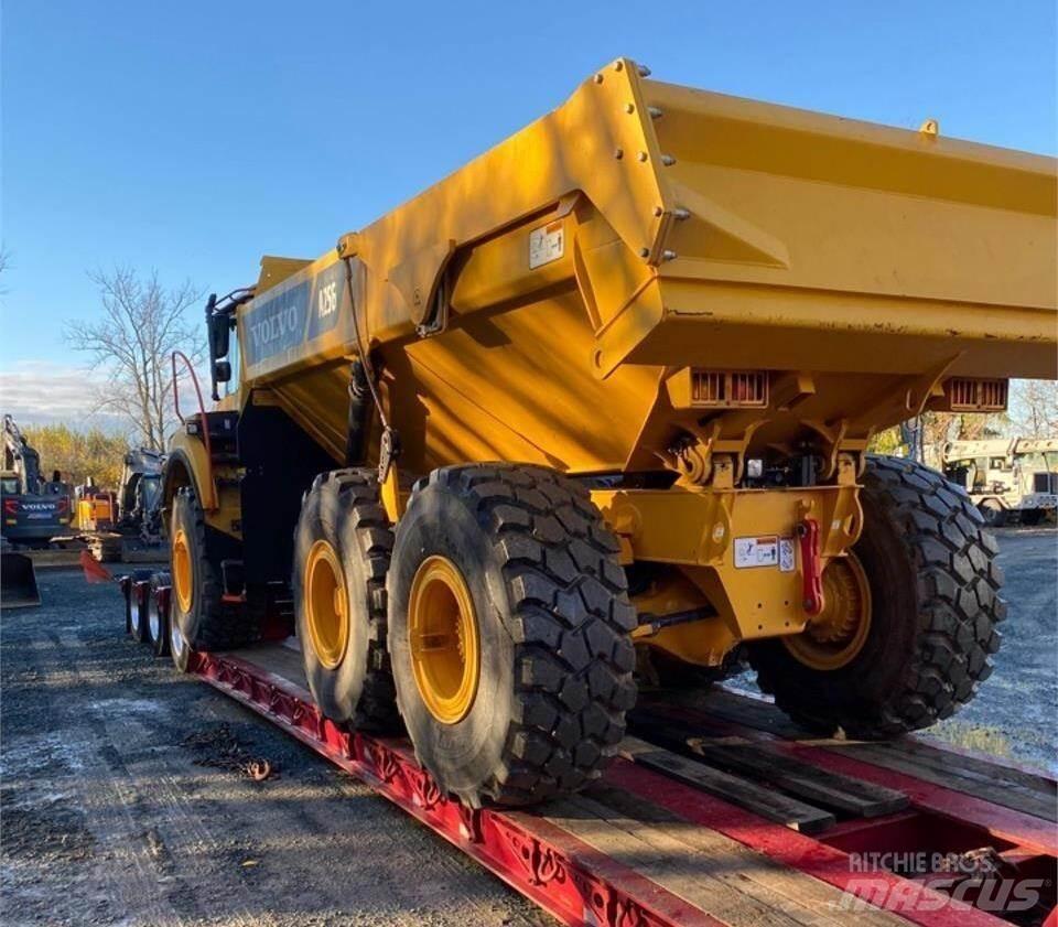 Volvo A25G Csuklósdömperek