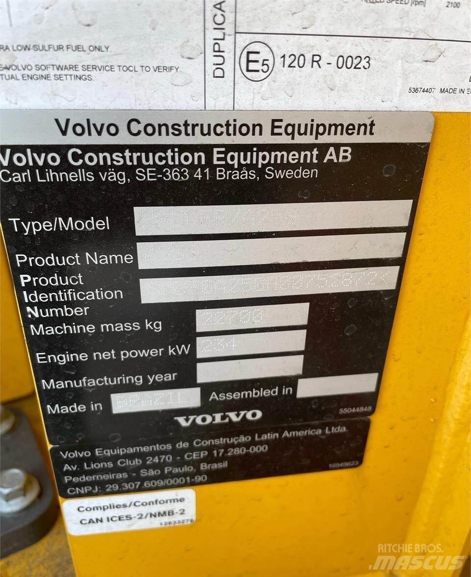 Volvo A25G Csuklósdömperek