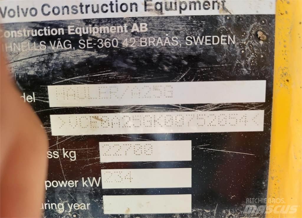 Volvo A25G Csuklósdömperek
