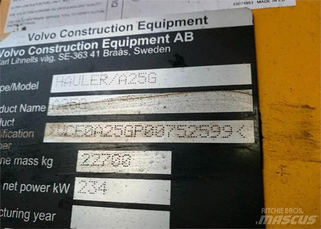 Volvo A25G Csuklósdömperek